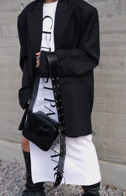 IUBALLET Small Leather Square Bag- GRACE.