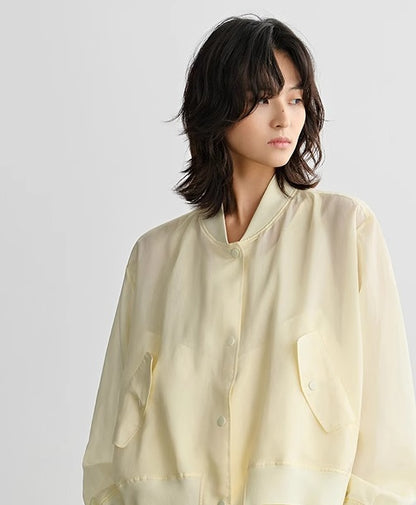 COMME MOI Women's Outdoor Commuter Cropped Jacket - MARY.