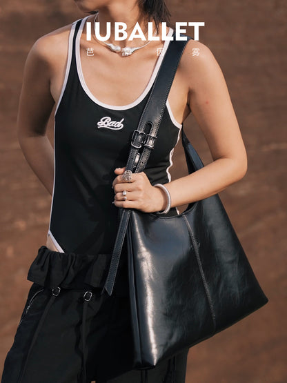 IUBALLET Blunt Line New Extremely Simple Shoulder Bag - SKUN.