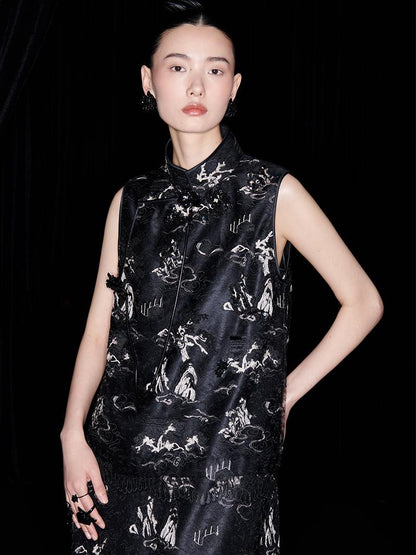 M essential Mackay designer beads vest skirt -  sieve.