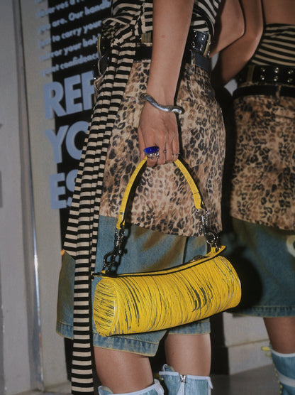 IUBALLET cyber cylinder underarm women's high-end leather handbag - SLATH.