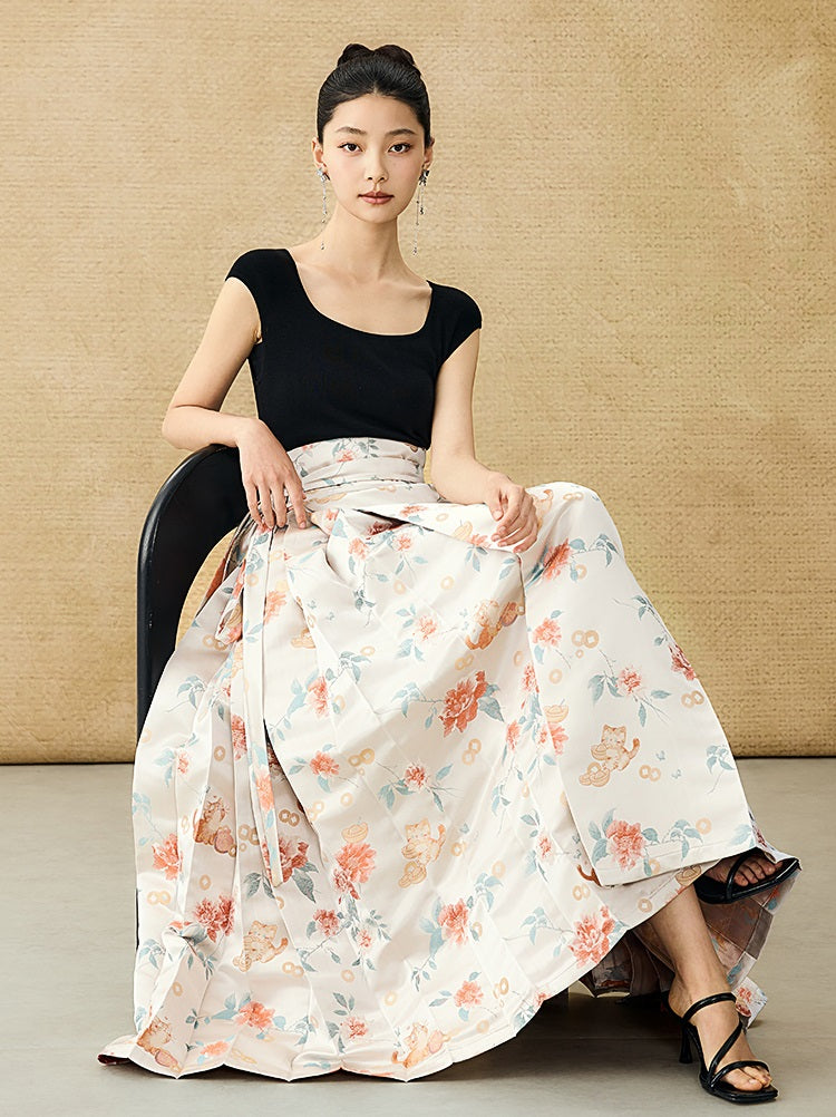 HECO Chinese U-neck Shoulder Top Early Summer Popular Cool Wear - MART.