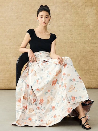 HECO Chinese U-neck Shoulder Top Early Summer Popular Cool Wear - MART.