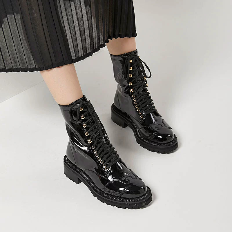 B-FEI street British style motorcycle boots-CARTY.