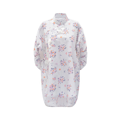 M essential Mackay designer Zen linen layered lace elasticated waist loose trousers - ZING.