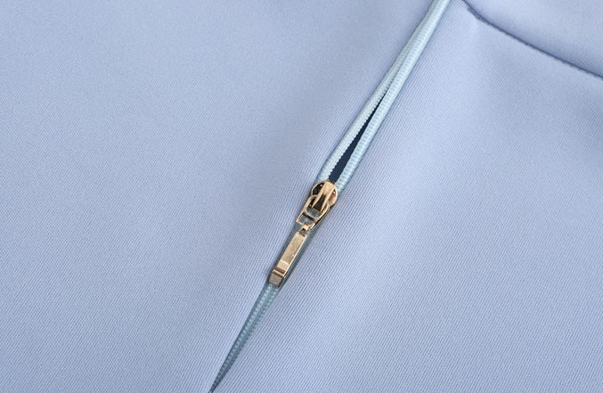 DOLLY High End Off Shoulder Peplum Tube Top Slim Fit Wedding Guest Dress-HANS