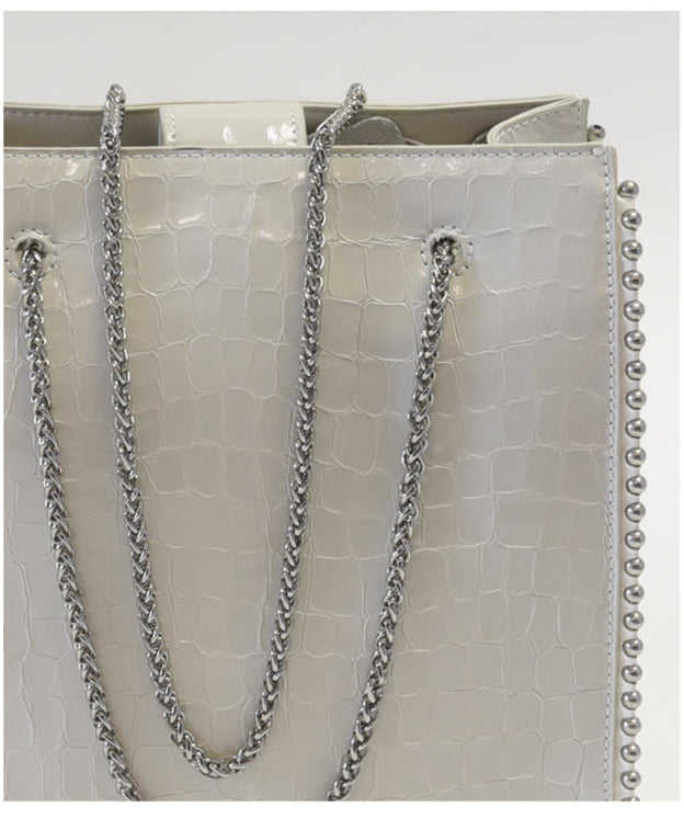 IUBALLET Metallic Textured Leather Cross Body Bag  - PRIEST.