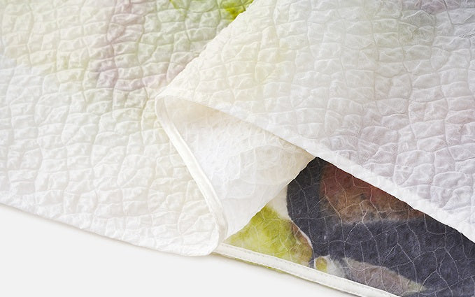 ZHUCHONGYUN2025 silk print floral long dress-KOKO.