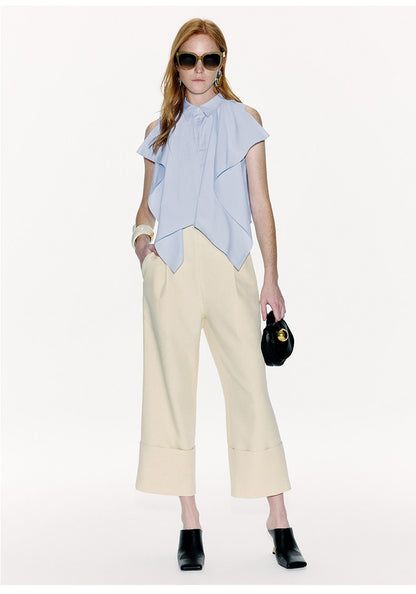 ATELIER MISS LUThree-dimensional Sleeveless Shirt - CHANNEL.
