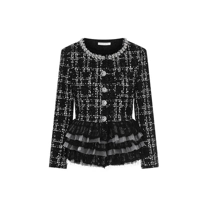 Wardrobes by Chen High End Black and White Checkered Top/Shorts-Herah