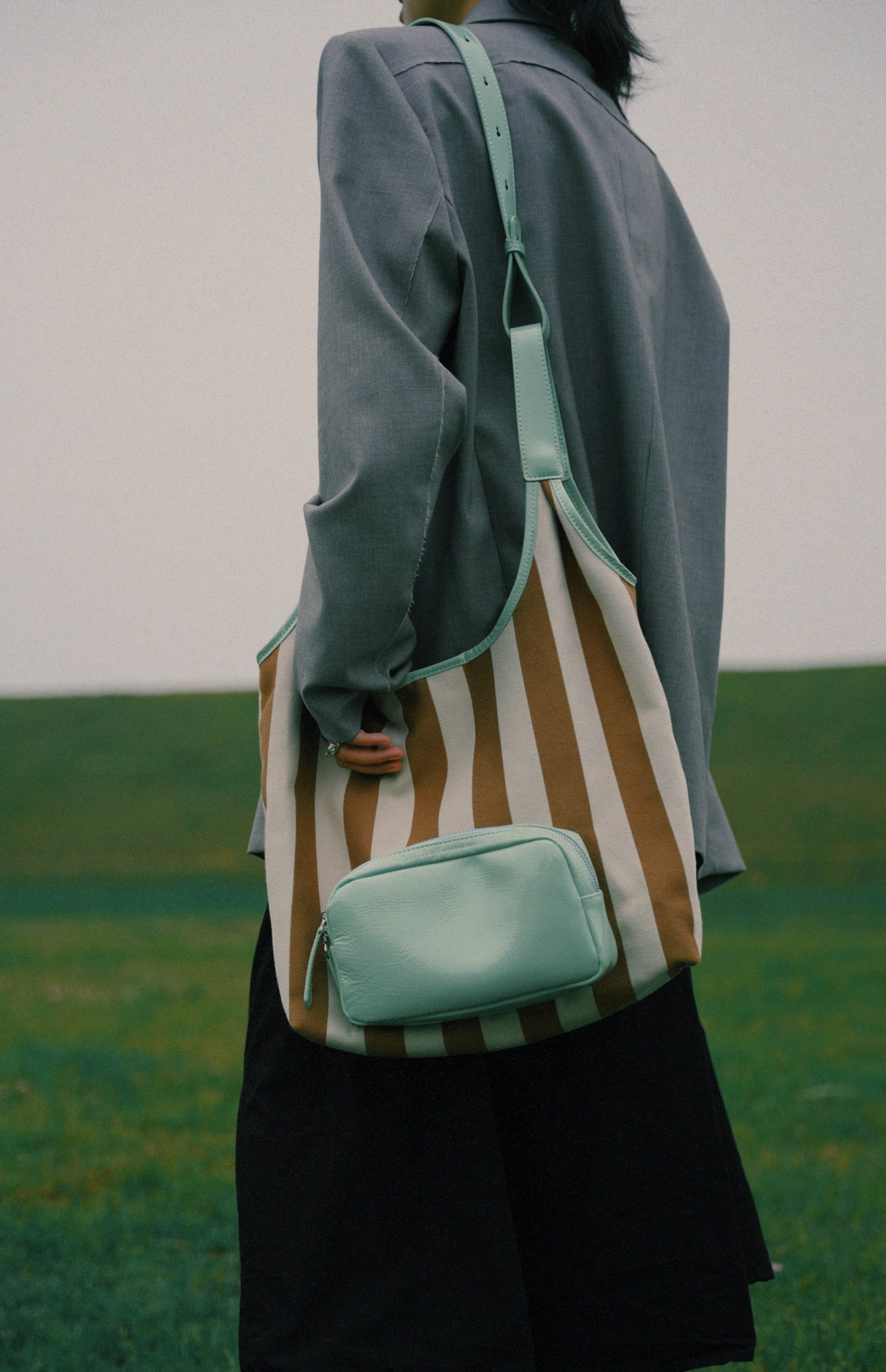 IUBALLET Striped Tote Bag  - VERNT.