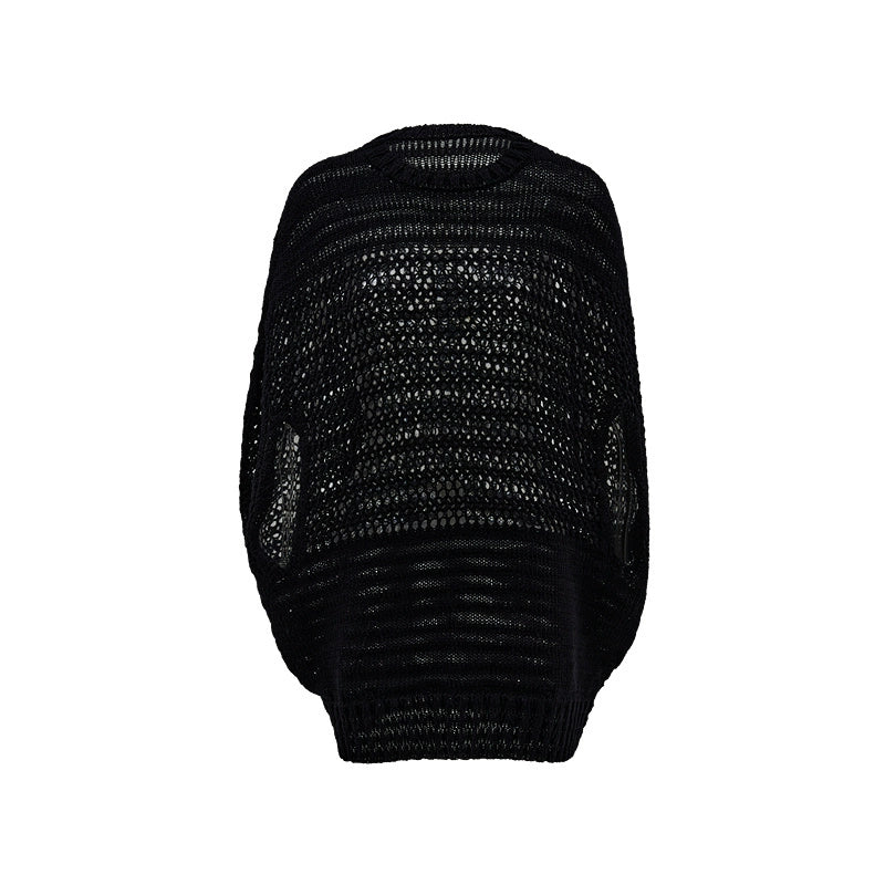 ZHUCHONGYUN Elegant knitted matching skirt and top outfit set-KLINS.