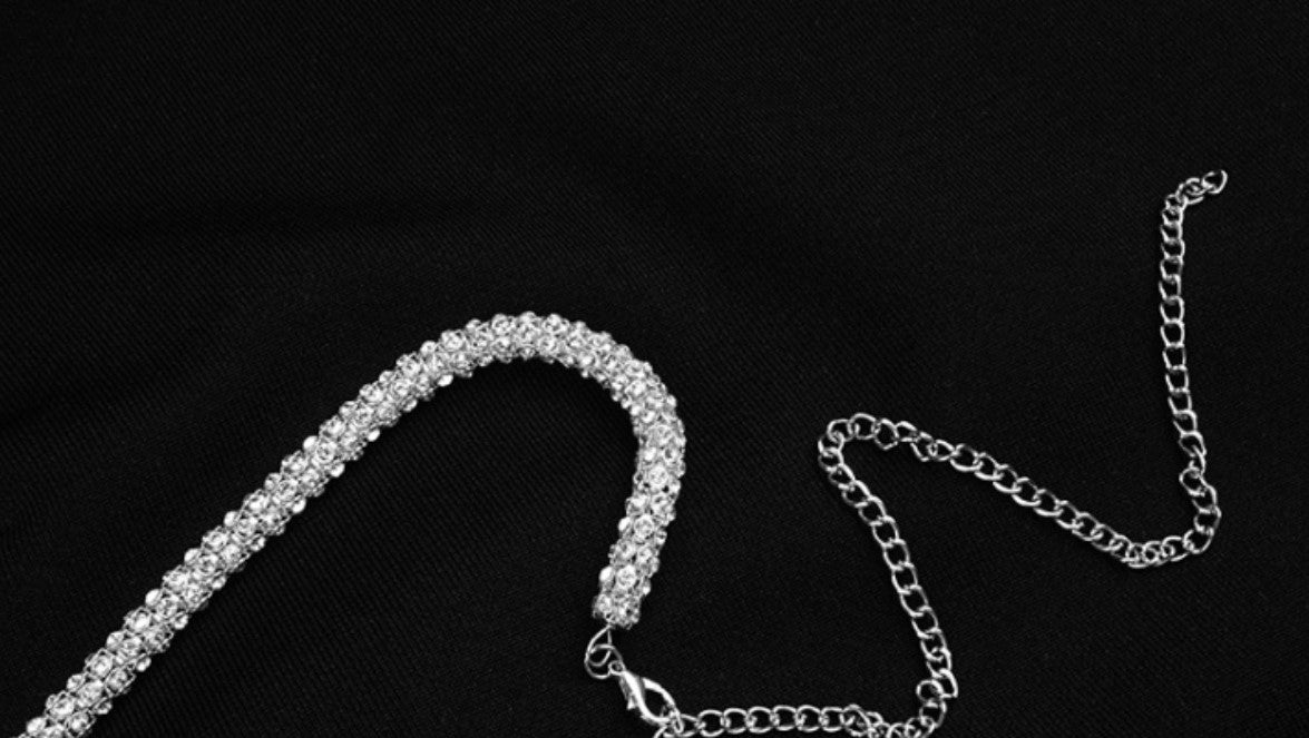 DOLLY High End Sleeveless Rhinestone Halter Neck Slim Fit Short Date Dress-