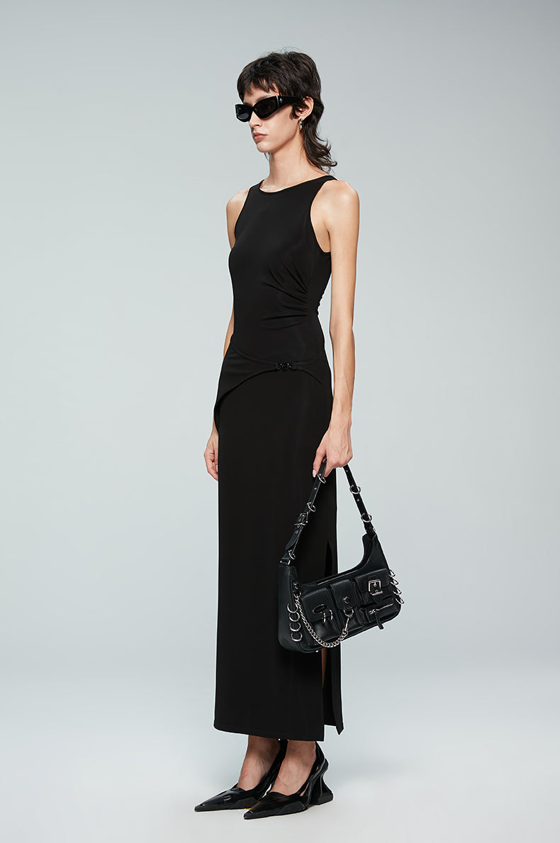 ANNAKIKI Deconstructed Four-pointed Star Split Dress Shoulder Jacket-WEEWKIE