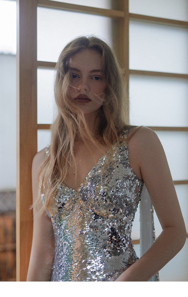 GOUDIN bridal light luxury backless gorgeous dress-AGATAA.