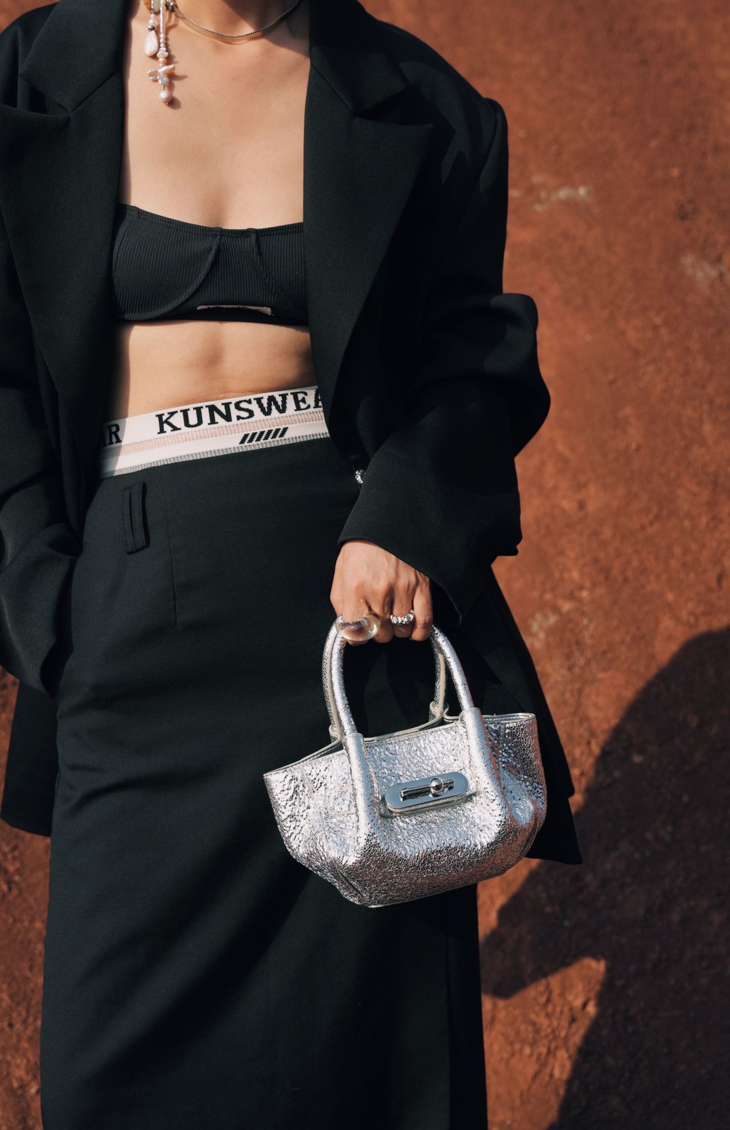 IUBALLET Leather Mini Bucket Bag - PEOPLE.