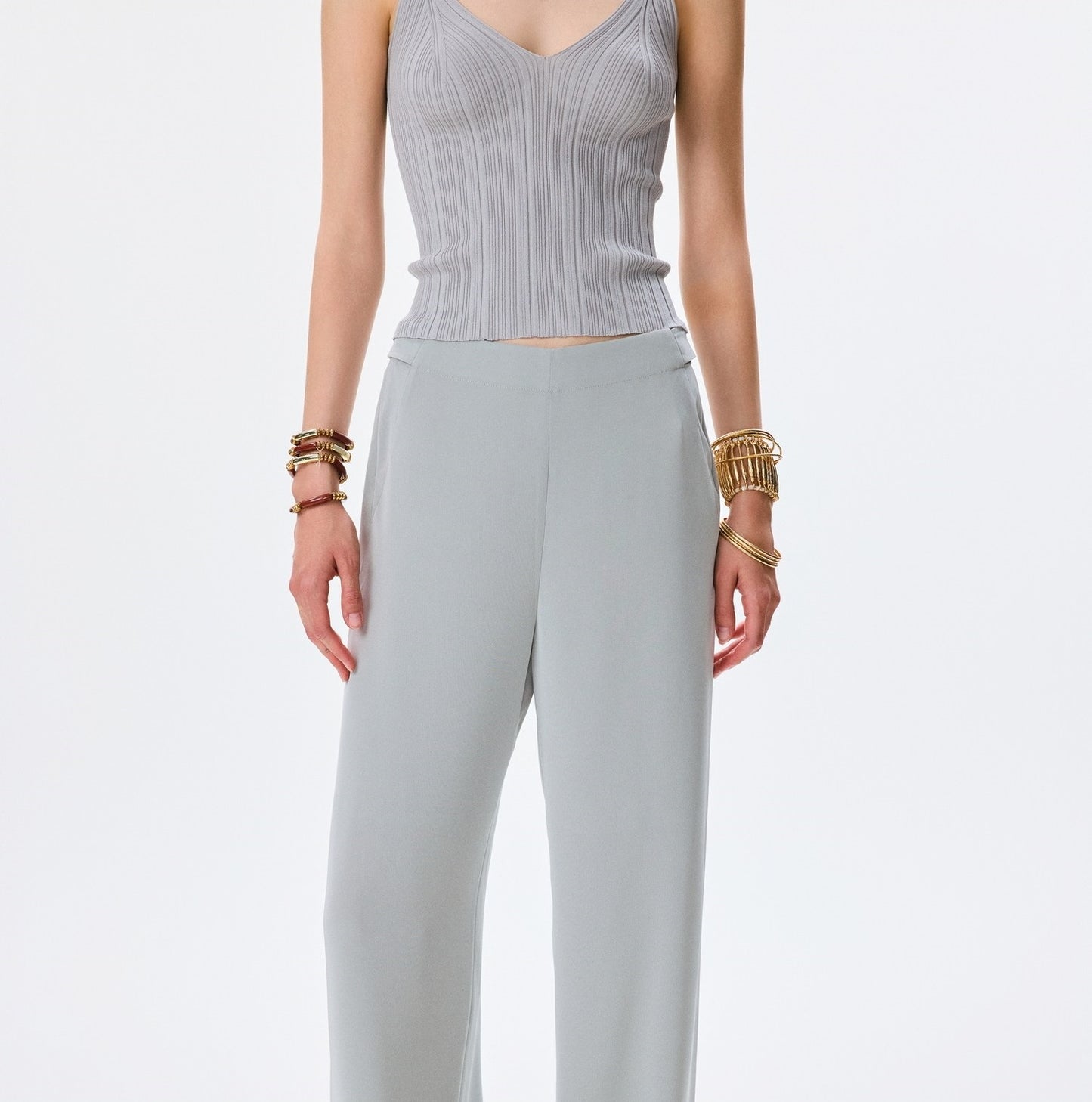 ANNASPEAK  light and cool jacket trousers high-end set-MAC.