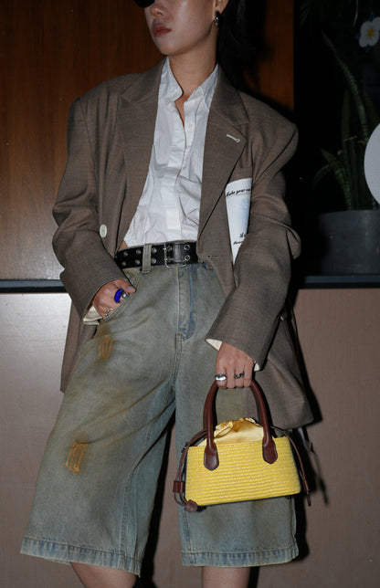 IUBALLET Elegant Woven Little Hand Bag  - PHENOM.