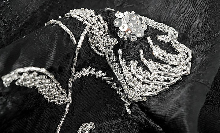 HECO Vinegar Peony Handmade Beaded Embroidered Tops Women - MERCY.