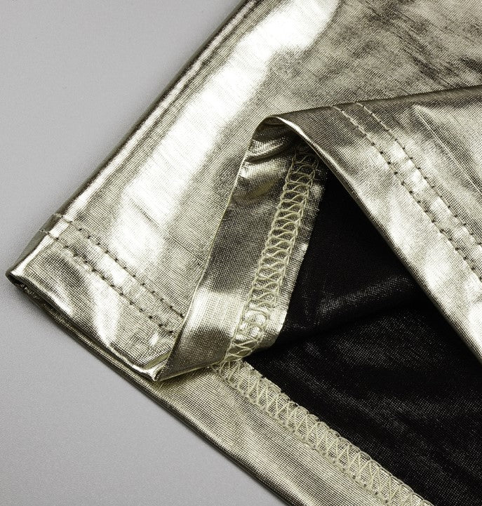 DOLLY Elegant Retro Backless Sleeveless One Shoulder Long Dress-MILA  (V)