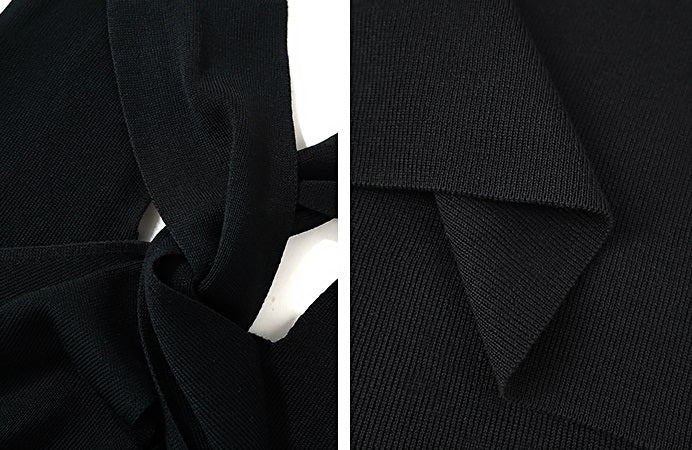 HECO Back Cross Midi Sleeveless Dress - SAVIOR.