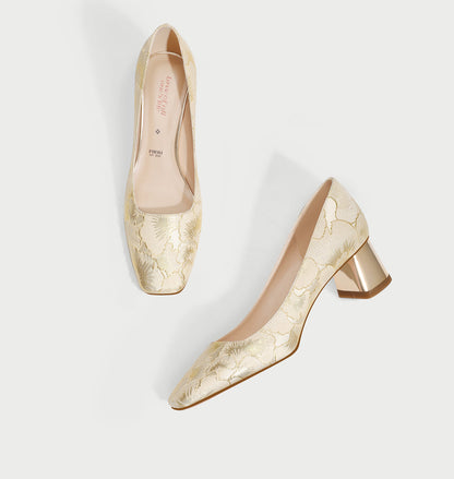 pjjuu new Chinese cheongsam happy mom wedding shoes - LOOK