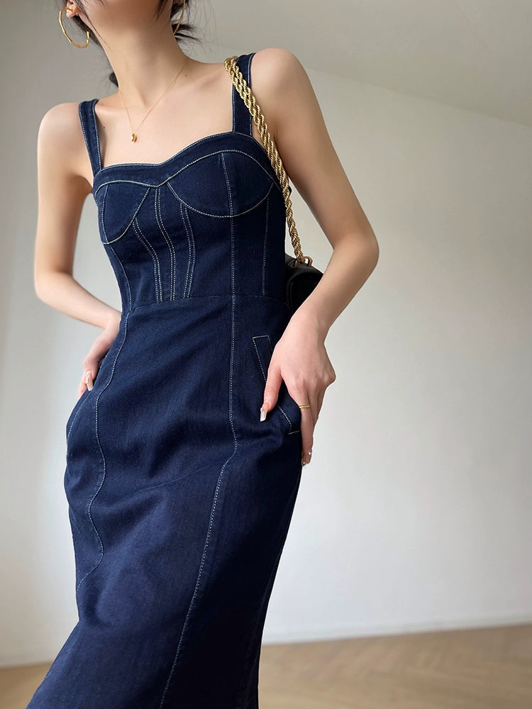 Aconiconi Luxury Blue Denim jacket - Poetry from the Other Shore