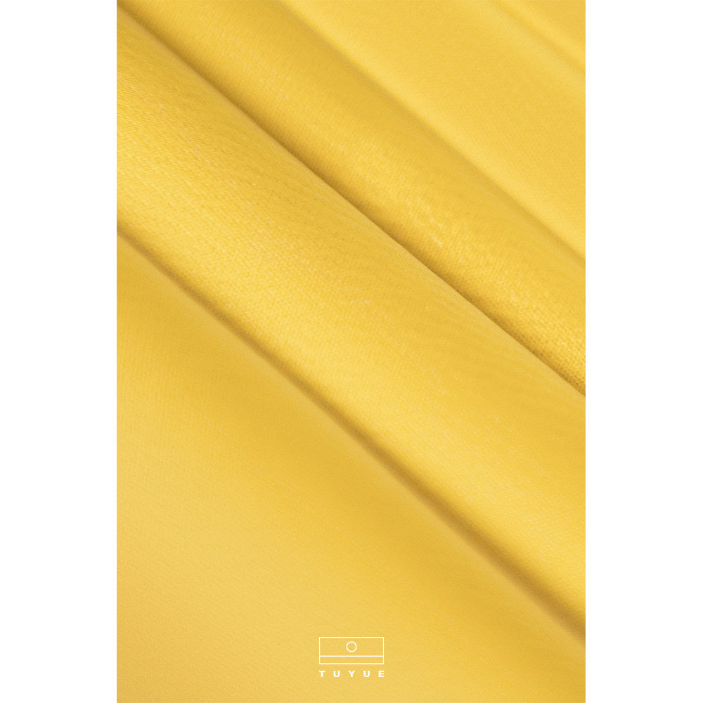 TUYUE Yellow Irregular High Slit Mermaid Skirt - ELENA.