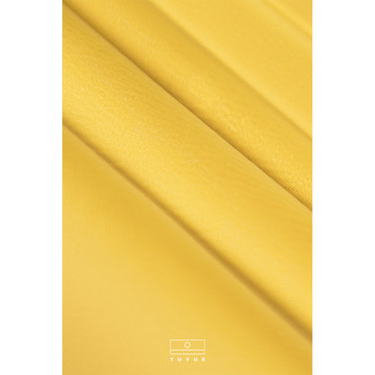 TUYUE Yellow Irregular High Slit Mermaid Skirt - ELENA.