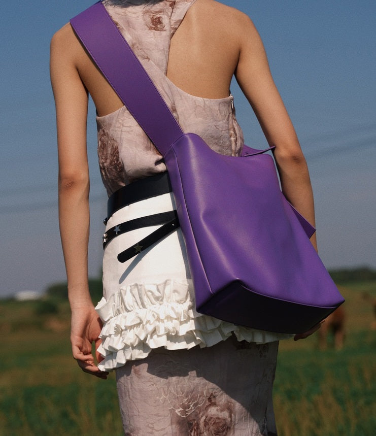 IUBALLET Gentleman's Pocket Top Layer Cowhide Large Capacity Tote Bag - EZEKIEL ?