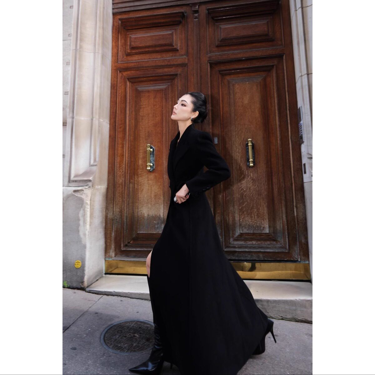 MEI SANGUAN reversible woolen coat - NELLY