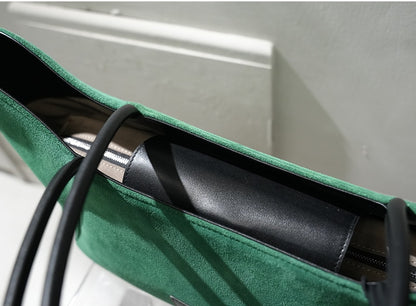 IUBALLET Nubuck Cowhide Tote Large Bag - LEVI.