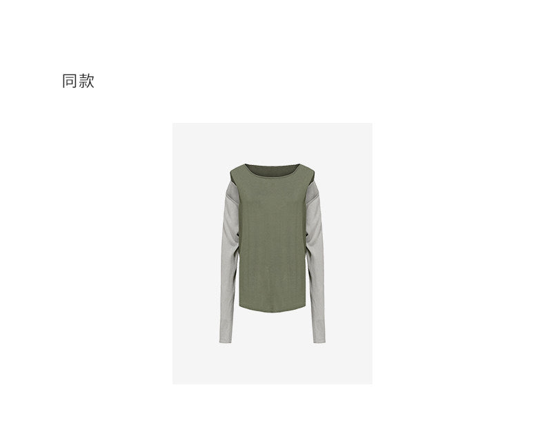 ATELIER MISS LU Two-Piece Off-the-Shoulder Knit Top - JASON