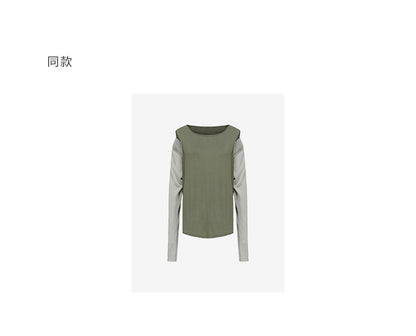 ATELIER MISS LU Two-Piece Off-the-Shoulder Knit Top - JASON