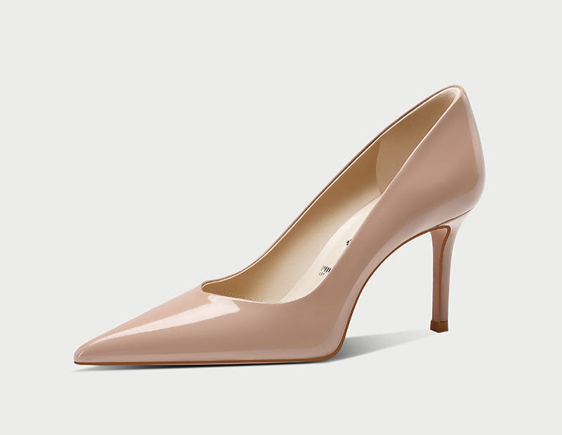 Pjjuu Professional Commuting Beautiful Little Women's Stiletto Heels  AZUL