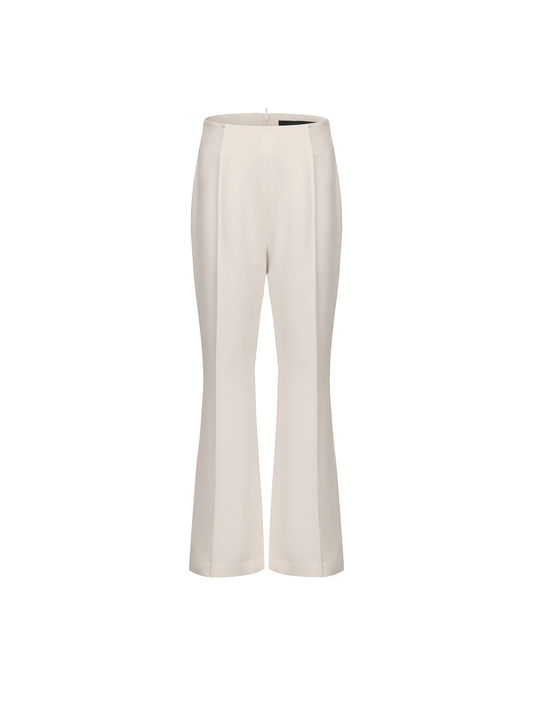 ATELIER MISS LU [Selene Rishi Trace] Versatile Neat Weila Cropped Pants - WISDOM