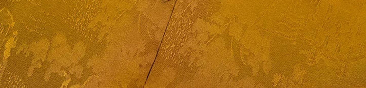 HECO Chinese high-end acetate bamboo feminine temperament printed slit skirt - COLT.