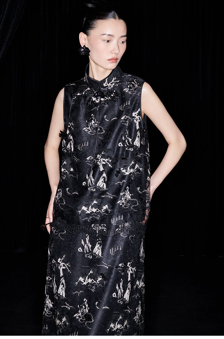 M essential Mackay designer beads vest skirt -  sieve.