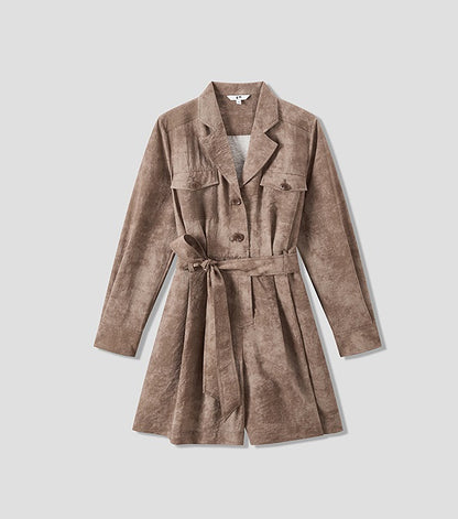 COMME MOI  women's retro high-waisted cargo shorts - LEVI.