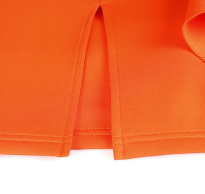 DOLLY Elegant Off Shoulder Ruffle Slim Fit Midi Wedding Guest Dress-JADE