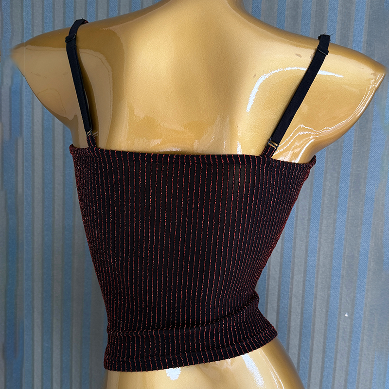 VJE Commuter Suspender inner Sexy Fashion Slim Vest-DAN.