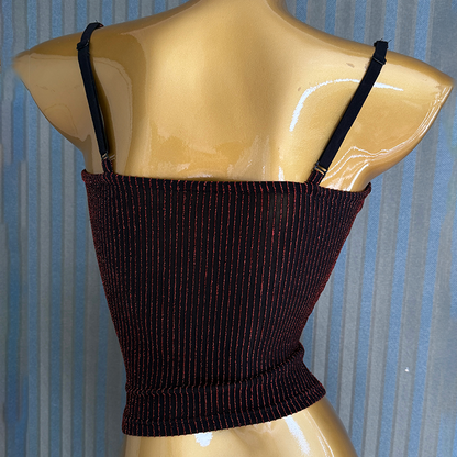 VJE Commuter Suspender inner Sexy Fashion Slim Vest-DAN.