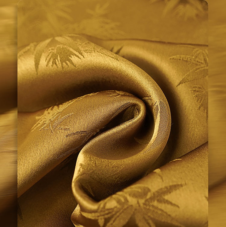 HECO Chinese style acetate rich bamboo skirt - DEED.