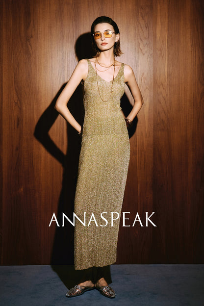 ANNASPEAK dry soft and cool VISCOSE pit strip suspender straight skirt set-CHOTA.