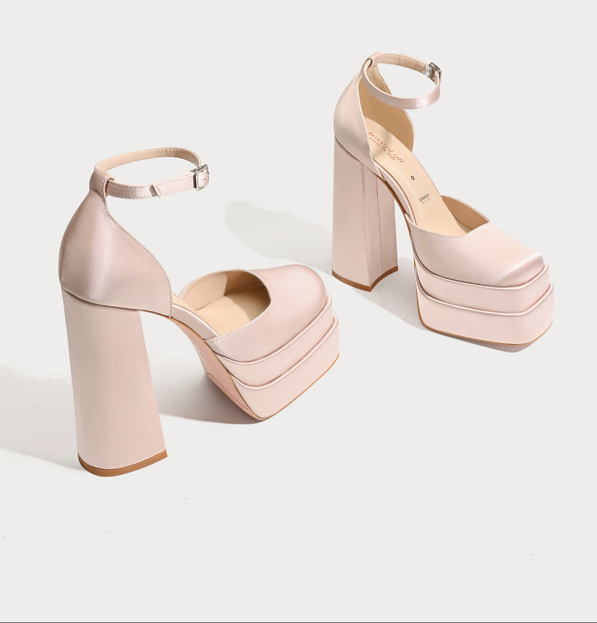 PJJUU women's new platform wedding shoes  - GUIDE