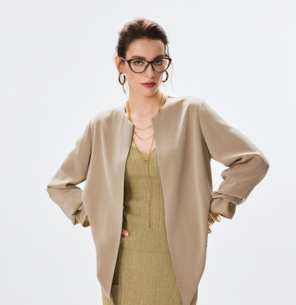 ANNASPEAK  light and cool jacket trousers high-end set-MAC.