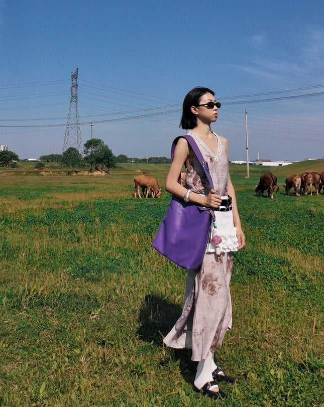 IUBALLET Gentleman's Pocket Top Layer Cowhide Large Capacity Tote Bag - EZEKIEL ?