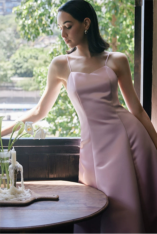 GOUDIN suspenders long high-end light luxury evening dresses -GIN.