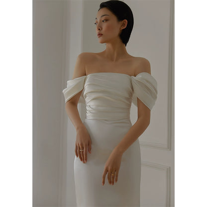 GOUDIN female elegant evening light luxury dress-KILO.
