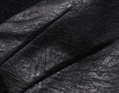 WANGXO | Chiffon Deep V Drawstring Draped Sling Top -MIRABELLE.